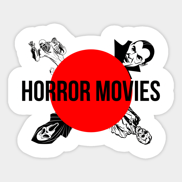 Horror Movies Sticker by cypryanus